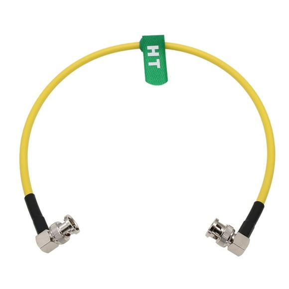 Cable coaxial HangTon 12G 4K SDI BNC 75 ohmios 50 cm para cámara