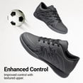 thumbnail image 5 of DREAM PAIRS Boys Girls Indoor Turf Soccer Cleats Lace Up Athletic Youth Futsal Football Casual Shoes for Little/Big Kid, 5 of 7