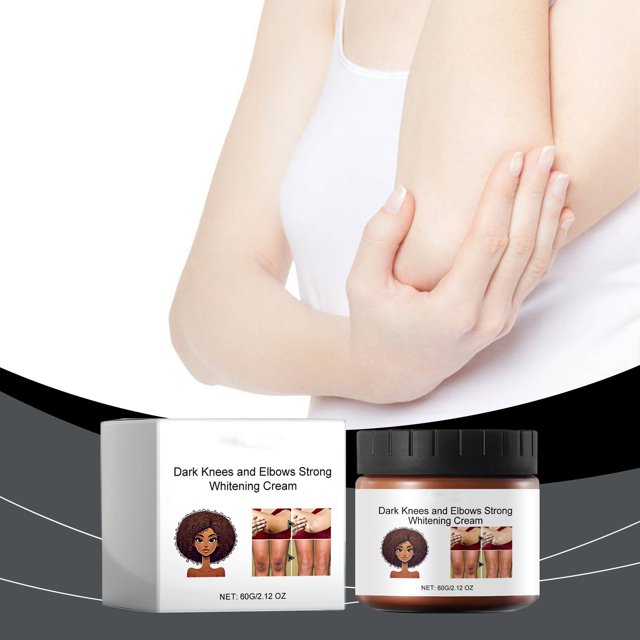 Crema iluminadora de la piel para axilas, rodillas, codos e interior del muslo | Hidratante, Antipigmentación, Hidratante, Seguro para pieles sensibles | Tubo de 60 g | Reparación rápida del