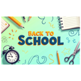 thumbnail image 3 of Back to School Banner Colorful Classroom Background Supplies Decor Photo Prop Classroom Party Graduation Events Decoration Backdrop, 3 of 4