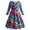 A2, variant on Girls Dresses Long Sleeve Casual Printed Dancing Princess Dress Party Swing Dresses for Kids 2-10 Years
