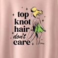 thumbnail image 3 of Tinker Bell - Top Knot Hair Don't Care - Youth Girls Boxy T-Shirt, 3 of 5