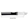 thumbnail image 6 of Hair Styling Comb Set, Hair Cutting Comb Kit, 10 Pack Multifunctional Tail Combs for Men Women and Children, Heat Resistant Ionic Coating, Portable Compact Design for Salon and Home Use, 6 of 9