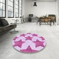 thumbnail image 3 of Ahgly Company Indoor Rectangle Patterned Blossom Pink Area Rugs, 6' x 9', 3 of 6