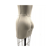 Size 10 Linen Half Body Pro Female Dress Form Mannequin with Arm & Padding Kit