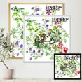 thumbnail image 4 of Designart 'Tropical Birds Sitting On Blooming Tree' Traditional Framed Canvas Wall Art Print, 4 of 5