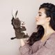 thumbnail image 2 of Donkey Hand Puppet Plush Animal Toy Role Play Storytelling Hand Puppet Stuffed Toy, 2 of 4