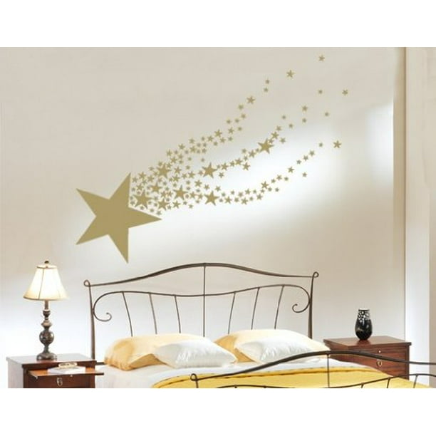 Shooting Star Wall Decal Sticker Vinyl Art Home Decor Mural 1344 16in X 5in Green Com - Star Home Decor Wall Art Shooting Star Wall Decal Sticker Vinyl Art Home Decor Mural 1344 16in X 5in Green Com - Star Home Decor Wall Art
