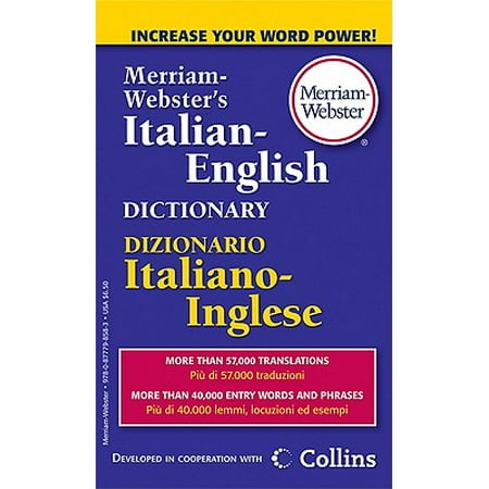 Merriam-Webster's Italian-English Dictionary (Best Italian Dictionary App)