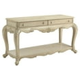 thumbnail image 1 of ACME Ragenardus 2 Drawer Console Table in Antique White, 1 of 3