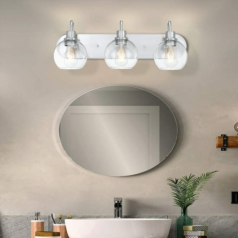 Glass globes for bathroom on sale light fixtures