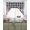 Black, variant on Spring Floral Swag Valances for Windows, Small Curtains Drapes, Black White Checkered Farmhouse Butterfly Kitchen Window Curtains Over Sink Window Treatment Valance for Bedroom/Bathroom 56"x36"