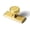 Brushed Gold, variant on Goo-Ki Antique Brass Cabinet Drawer Knobs Zinc Alloy Kitchen Hardware,Modern Single Hole Bar Pull Handles for Cupboard Wardrobe 6 Pack