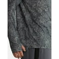 thumbnail image 4 of Athletic Works Men's & Big Men's Active Mesh Long Sleeve Hoodie, Sizes S-3XL, 4 of 5
