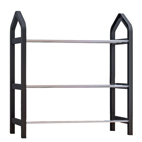 LEEYNEER 3 Tier Boot Rack for Garage Bench Shoe Lightweight Easy to Assemble