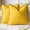 Yellow, variant on Sanmadrola Throw Pillow Covers Decorative Linen Fringe Throw Pillow Covers Cozy Boho Farmhouse Cushion Cover with Tassels Soft Accent Pillowcase for Couch Sofa Bed Living Room Home Decor 2 Set 18X18