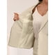 thumbnail image 5 of Conjunto de chaqueta y falda de traje de negocios Allegra K Caqui 2 piezas XS, 5 of 5