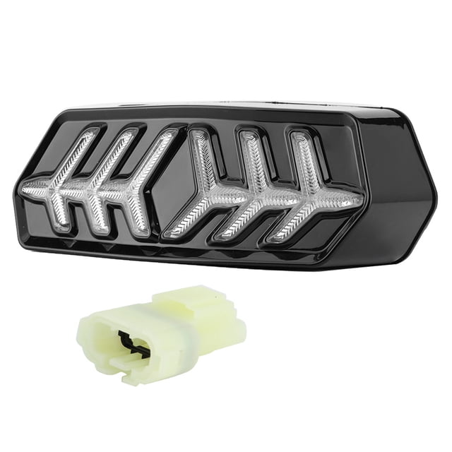 Luz trasera de motocicleta, luz de freno de señal de giro para conducción, compatible con Honda MSX125 CBR650F CTX700/ CTX700nN YG-125 Jadeshay A