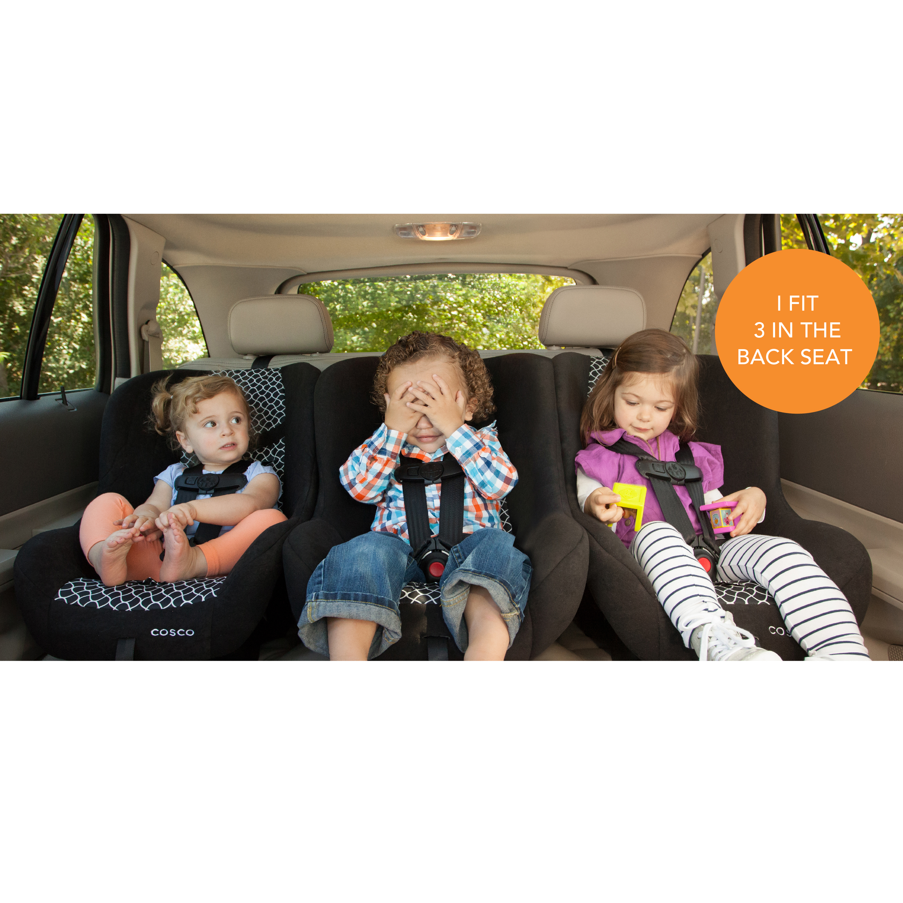 Cosco Kids Scenera NEXT Convertible Car Seat, Cobblestone - image 3 of 24