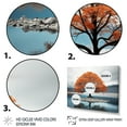 thumbnail image 3 of Designart Trees Wall art decor, Tree Canvas wall art, Orange Tree Autumn I , Extra large Traditional Canvas wall art, 40x30 inches, 3 of 5