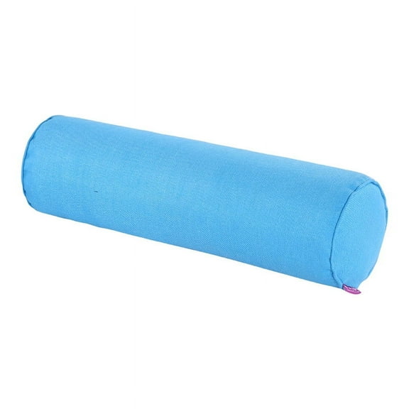 ERDOUY 16"x6"Car Round Neck Pillow with Washable Cotton Cover Pillow Provides Best Support .(Sky Blue)