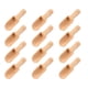 thumbnail image 2 of Cucharas de madera pequeñas para tarros, crema, especias y utensilios de cocina, cucharilla de madera dura, juego de 12 cucharas de madera para utensilios., 2 of 9