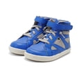 thumbnail image 2 of Old Soles Toddlers New Leader Fashion Sneakers, Neon Blue \ Grey Suede,26 EU (9.5 US) M US, 2 of 7