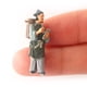 thumbnail image 3 of 1/64 s antiguas muñeca diseño de ferrocarril decoración foto Joven verde Sunnimix escena personas figura, 3 of 7