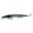 Blue Green, variant on Floating Minnow Fishing Lure, Laser Finish Hard Bait with 3 Treble Hooks for Bass Pike Walleye, Rainbow Pearl, 5.31 Inch
