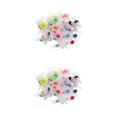 thumbnail image 3 of relayinert 50Pcs Stylish Eye Glasses Spectacle Chain Strap Holder Loop Ends Type D 50 Pcs 2Set, 3 of 6