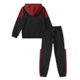 thumbnail image 6 of PureChapter Boys Clothing Sets Color Block Zip Up Hooded Jacket & Jogger Pants 2-Piece Tracksuit for Kids 7-14, 6 of 9