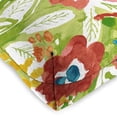 thumbnail image 6 of Jordan Manufacturing 18" x 18" Sun River Garden Multicolor Floral Square Tufted Contoured Outdoor Wicker Seat Cushion (2 Pack), 6 of 15