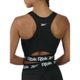 thumbnail image 2 of TOP REEBOK MUJER TRAIN RUCHED NEGRO DEPORTIVO negro 00M, 2 of 4