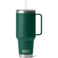thumbnail image 3 of YETI Rambler Tasse en Paille 42 oz, Isolée sous Vide, Acier Inoxydable, Vert Forêt Noir, 3 of 8