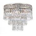 thumbnail image 4 of Crystorama Lighting - Three Light Ceiling Mount - Ceiling Mount - Mercer Crystal, 4 of 6
