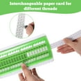 thumbnail image 4 of Wweixi PP Thread Organizer Organize Embroidery Threads With Ease 50 Positions Portable And Durable Green, 4 of 6