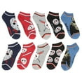 thumbnail image 2 of Friday The 13th Jason Voorhees Hockey Mask Ankle Socks 5PK for Men and Women, 2 of 5