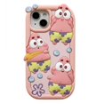 thumbnail image 2 of Funda De Teléfono Con Estrella De Patricio De Dibujos Animados Para iPhone 11 , 12 , 13 , 14 , Pro Max , De Lujo De Silicona Suave A Prueba De Golpes, 2 of 3