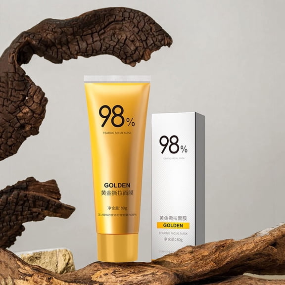 MEAKKAO Gold Peel Mask Exfoliating Clean Blackhead Cutin Soft Flattened For Men And Women Smear Mask