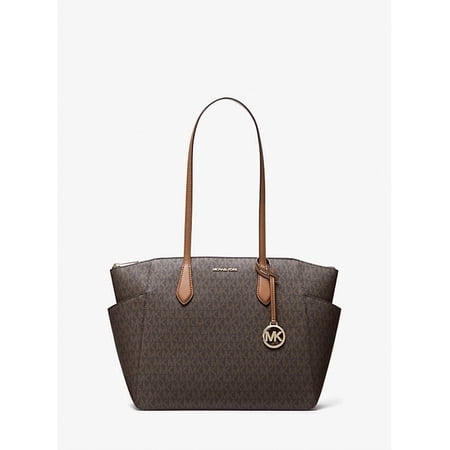 Michael Kors Marilyn Medium Signature Tote, Gold