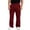 Wine #2, variant on LNZGNM Men's Brown Sweatpants Workout Fleece Open Bottom Sweatpants Drawstring Mens Baggy Sweatpant Elastic Waist Solid Color Sweatpant with Pocket, Coffee L