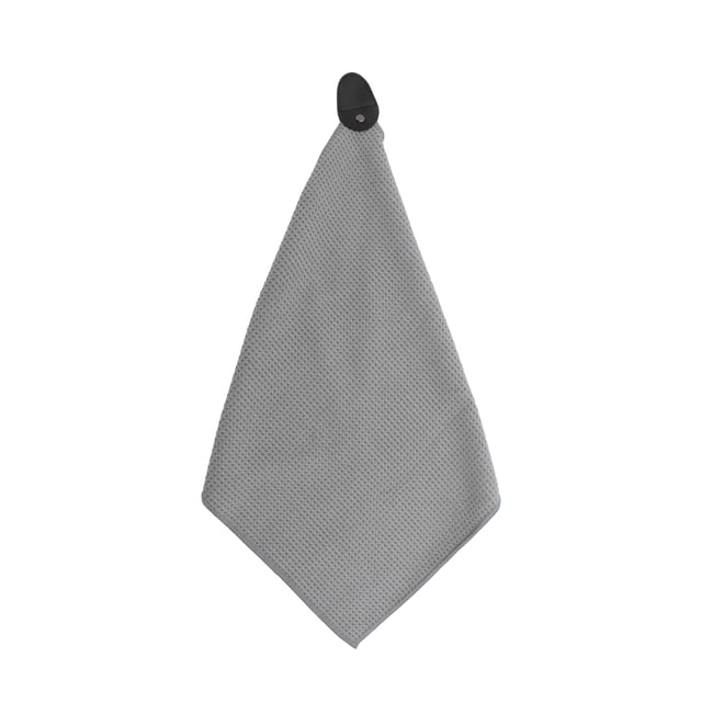 Unique Bargains 1 Pc Soft Waffle Pattern Golf Towel 15.75"x23.62" Gray