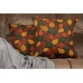 thumbnail image 3 of Autumn Decorations Fall Porch Outdoor Throw Pillow Covers Décor Maple Leaves Farmhouse Cushion Cases 18 x 18 Inch Set of 2 for Home Couch Sofa Patio Bench - Aurelia, 3 of 6