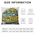 thumbnail image 5 of Just Loves School Buses-Boys Kids Toddlers Throw Pillow, Multicolor, 5 of 5