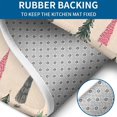 thumbnail image 4 of Beige Christmas Tree Pattern Bathroom Rugs Sets 3 Piece,Toilet Cover Set,Absorbent Non Slip Bathroom Mats Sets with U-Shaped Contour Rug Toilet Rug Set, 4 of 5