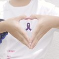 thumbnail image 4 of Broche de conciencia p&uacute;rpura para Alzheimer, epilepsia, c&aacute;ncer de p&aacute;ncreas, violencia dom&eacute;stica, 4 of 6