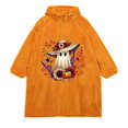 thumbnail image 5 of Afdoent Girls Halloween Pumpkin Jumpsuit Thick Winter Ghost Print Pajama Jumpsuit Fall Winter Loungewear Comfortable Kids Holiday Sleepwear 8-10 Years, 5 of 6