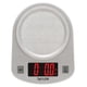 thumbnail image 1 of Báscula de cocina Taylor Digital de acero con capacidad de 5 kg/11 libras, 1 of 7