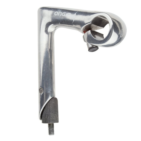 Origin8 Classic Sport Quill Stem Quill Stem 100mm 26mm -18 Deg Silver Aluminum
