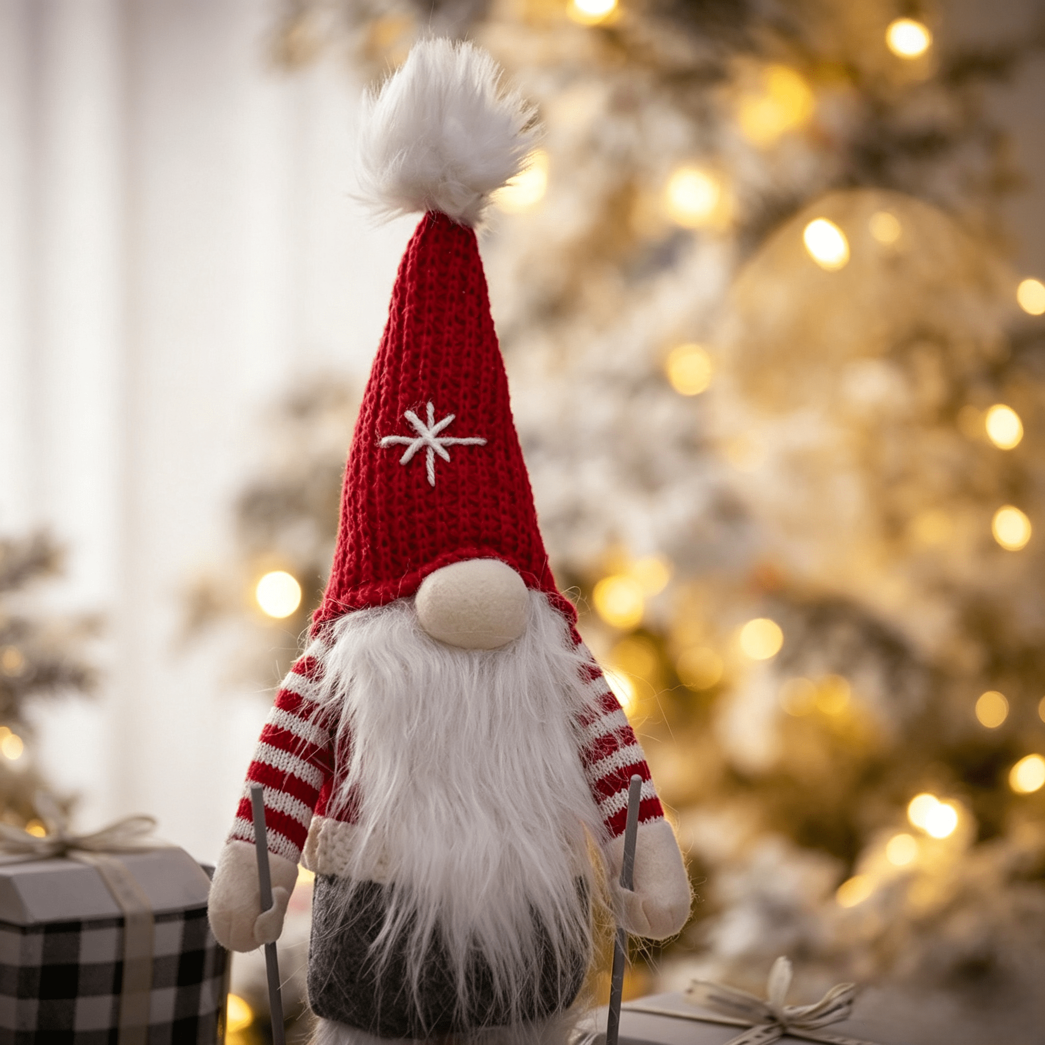 Christmas Gnomes Decorations, Christmas Table Home Ornaments for Holiday Party Gifts